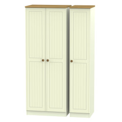 Cottage Tall 3 Door Wardrobe